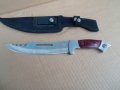 Голям ловджииски нож с калъф-красавец, снимка 2