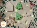 Коледни сапунчета- Елха,Мандарина,Снежинка,Еленче,Къща , снимка 6