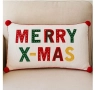 Коледна възглавница, МERRY CHRISTMAS 27X43СМ, снимка 3