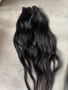 Продавам естествена славянска коса черна , снимка 1