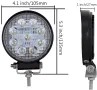 27W LED Диоден халоген с 9 диода - 12/24V, снимка 3