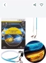 Dunlop LED ленти за автомобилни дневни светлини мигач бяло,жълто, снимка 2