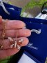 Оригинално Колие пеперуда Уникален блясък Swarovski, снимка 3