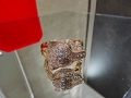 CARTIER Panthere de Cartier Rose Gold Paved Head Diamonds Пръстен, снимка 8