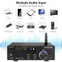 Bluetooth 5.0 HiFi усилвател 2x100W TPA3116, снимка 4