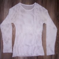 Дамска блуза - мрежа, снимка 3 - Блузи с дълъг ръкав и пуловери - 39798585