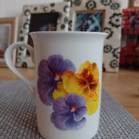 чаша за кафе на цветя от Португалия, снимка 2 - Чаши - 39659889