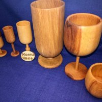 Дървени чаши.Сувенири.Подаръци, снимка 3 - Празнични оферти - 35907521