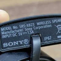 Портативна тонколона Sony SRS-XB23, снимка 4 - Bluetooth тонколони - 41103824