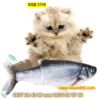 Мърдаща се рибка за котки тип играчка - КОД 3118, снимка 13 - За котки - 44823602