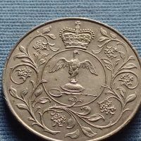 Монета 1977г. Великобритания 25г. Управление на Елизабет втора 18800, снимка 1 - Нумизматика и бонистика - 42711824