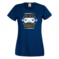 Дамска тениска The Best Gamer, снимка 10 - Тениски - 36192919
