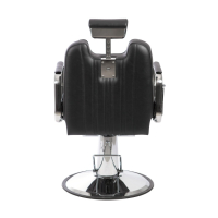 Фризьорски/бръснарски стол Tonsur - черен, снимка 3 - Бръснарски столове - 44600342