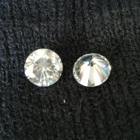 Спешно Уникален ТОП 4+ карата Мойсанит диамант Moissanite два Diamond IF/F-G Ледено бяло, снимка 3 - Други - 34528670