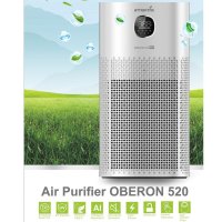 OBERON 520 WiFi (до 62 м2) - Пречиствател за въздух - бял * Гаранция 2 години * Безплатна доставка, снимка 4 - Овлажнители и пречистватели за въздух - 41419321