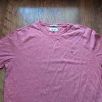 tommy hilfiger - страхотна мъжка тениска ХЛ, снимка 4 - Тениски - 41284369
