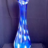 Огромна стъклена ваза, снимка 1 - Вази - 44698730