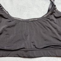 XS/S Calvin Klein дамски черен къс топ/бюстие, снимка 5 - Корсети, бюстиета, топове - 38821438