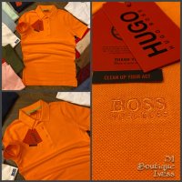 Hugo Boss мъжка тениска с яка 13 цвята , снимка 14 - Тениски - 35740872