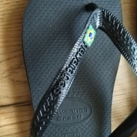 Мъжки джапанки havaianas, снимка 2 - Мъжки чехли - 36330757