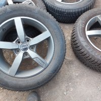 4бр.Алуминиеви джанти 16ки с гуми за VW Passat 5x112, снимка 3 - Гуми и джанти - 40511465