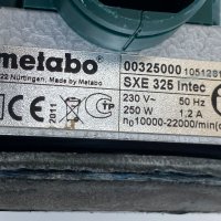 METABO SXE 325 Intec - Ексцентършлайф 250W, снимка 4 - Други инструменти - 41844404