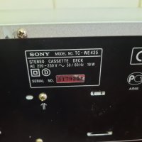 Sony TC-WE435, снимка 6 - Радиокасетофони, транзистори - 41579911