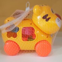 Сортер количка, тигърче, тигър с формички, снимка 2 - Образователни игри - 41403859