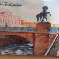 Автентичен магнит от Санкт Петербург, Русия-серия-2, снимка 3 - Колекции - 39298627