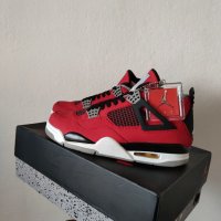 Nike Air Jordan 4 Retro Toro Bravo Red Нови Обувки Кецове Маратонки Размер 42 Номер Червени , снимка 2 - Кецове - 39312982