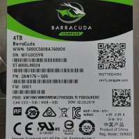 Хард диск 2,5" SEAGATE 4TB, снимка 2 - Твърди дискове - 44491878