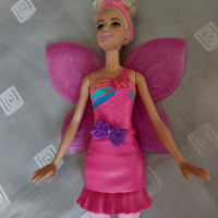  Кукла barbie с крила, снимка 4 - Кукли - 36200821