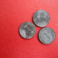 1 Рейх пфенинг 3 райх  лот стара монета, снимка 3 - Нумизматика и бонистика - 41226036