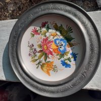 Стара и рядка колекционерска чиния за стена Bassano, снимка 5 - Колекции - 34069364