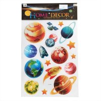 3996 3D стикери Слънчева система Планети и звезди, снимка 8 - Ученически пособия, канцеларски материали - 42134308