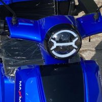 Електрическа Четириколка FM4 LUX 1500W 2023- BLUE, снимка 5 - Мотоциклети и мототехника - 39328951