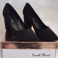 Елегантни дамски обувки на висок ток модел: 3191-1 black, снимка 2 - Дамски обувки на ток - 40132322