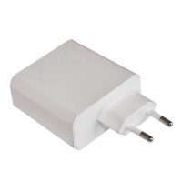 Makki 65W USB Type-C Универсално зарядно Charger GaN, White - 24 месеца гаранция, снимка 2 - Захранвания и кутии - 41190155