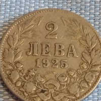 Монета 2 лева 1925г. Царство България за КОЛЕКЦИЯ ДЕКОРАЦИЯ 31220, снимка 1 - Нумизматика и бонистика - 44412942