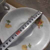 Немски порцелан Bavaria маркировка сервиз за чай 12 части, снимка 6 - Антикварни и старинни предмети - 35994312
