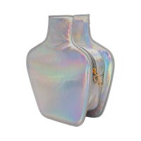 YOUI-GIFTS Bottle Laser Ръчна чанта цвят златно и сръбърно , снимка 2 - Чанти - 44382223