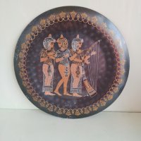 Колекционерска, египетска чиния, ръчно изработена, снимка 1 - Други ценни предмети - 41207790