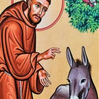 Икона на Свети Франциск от Асизи icona sveti francisk, снимка 2 - Икони - 38649693