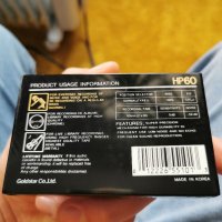 Чисто нова аудио касета Goldstar HP60, снимка 2 - Аудио касети - 35762666