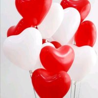 Парти балони с форма на сърце за изненада или предложение , снимка 1 - Други - 41882626