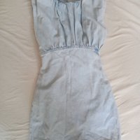 Дънкова рокля Зара Zara, снимка 2 - Рокли - 42254295