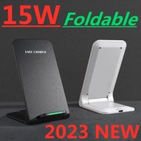 Безжично зарядно -Wireless fast charger, снимка 1 - Безжични зарядни - 41367701