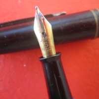 Старинна бакелитова писалка маркирана , снимка 5 - Ученически пособия, канцеларски материали - 36035418
