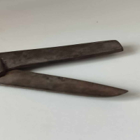 Стара шивашка ножица, снимка 4 - Антикварни и старинни предмети - 44526788