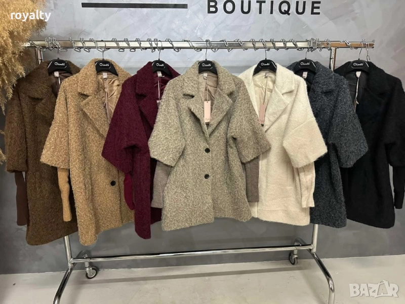 Дамски Елегантни Палта Различни Цветове , снимка 1